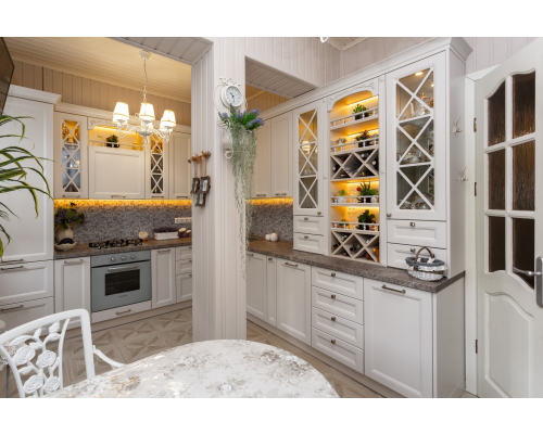 Кухня прованс фото, интерьер в стиле прованс в частном доме, белый кантри