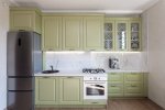 Зеленая кухня в интерьере - фото, дизайн кухни в зеленых тонах