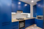Синяя кухня в интерьере - фото кухни в синих цветах