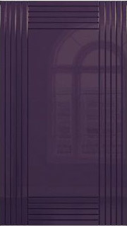 эмалированный глянцевый фиолетовый фасад